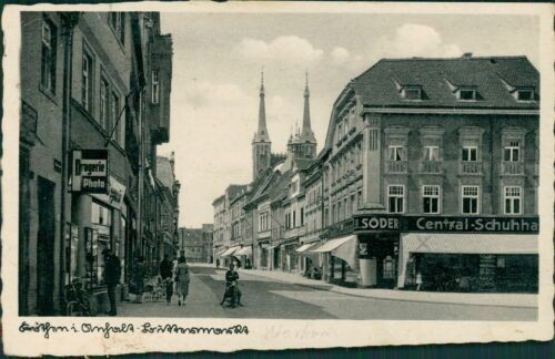 Ansichtskarte Köthen in Anhalt Luthermarkt  (Nr.9474)