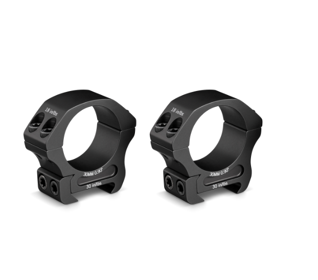 Vortex - Pro Series 30mm Rings - Low PR30-Low