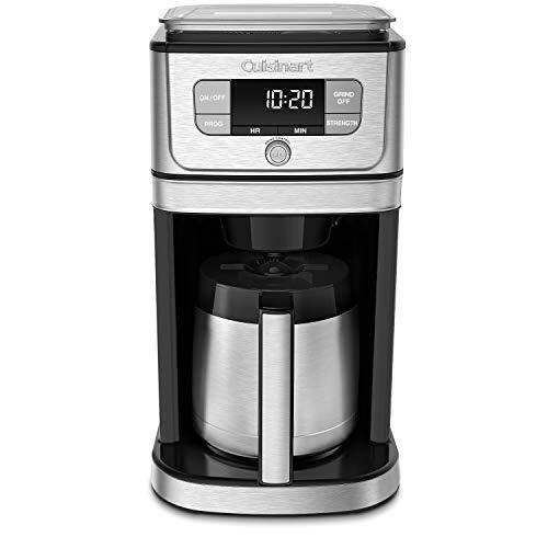 Cuisinart 10-Cup Thermal Coffee Maker with Burr Grinder – DGB-850 Black