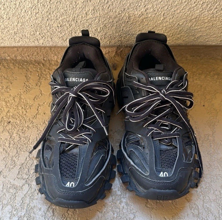 Balenciaga Track LED Sneakers Black Size 11 Men