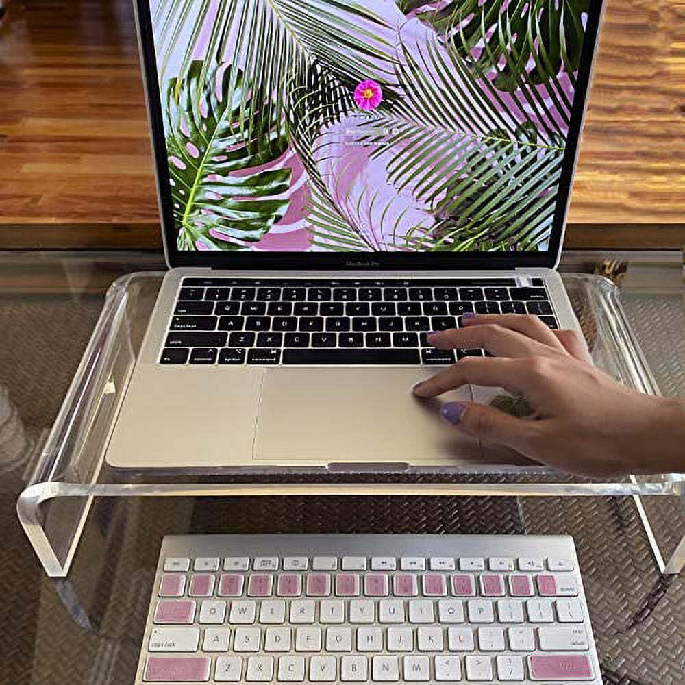 19'' Monitor Stand Riser Computer Stand PC Desk Stand for Laptop Printer TV