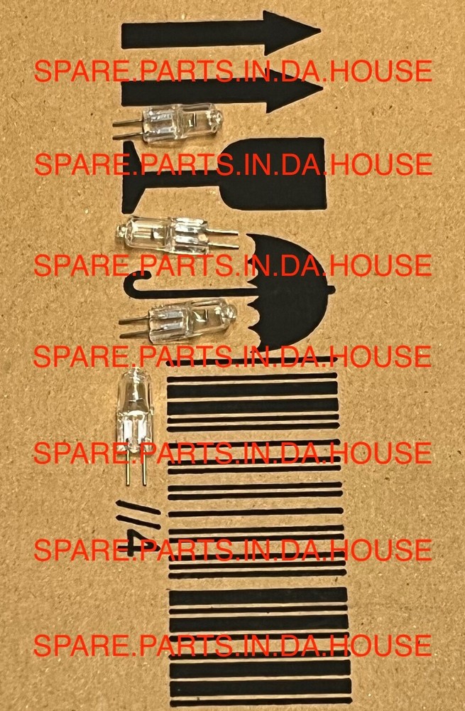 4 x Bosch Rangehood Halogen Lamp Light Bulb Globe DKE9505AUC/01 DKE9565AUC/01