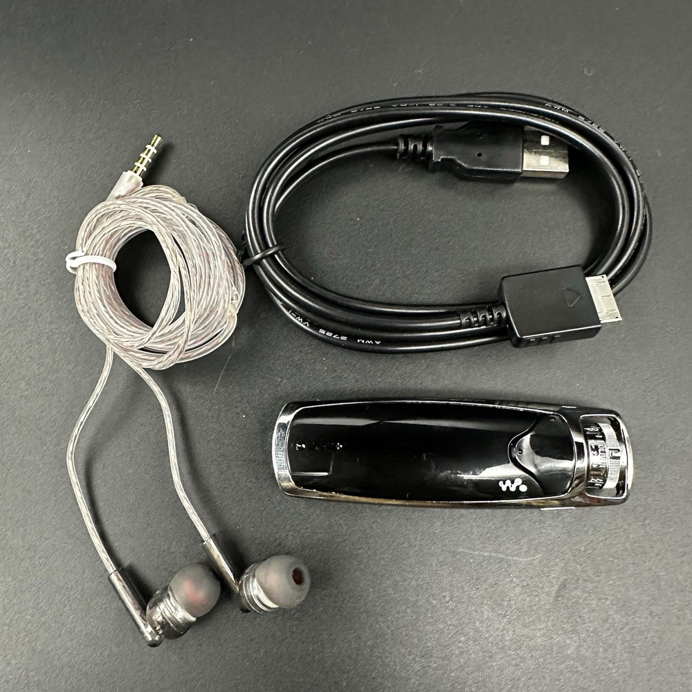 Sony NW-S706F Walkman Portable Audio Player 4GB Black Tested Working