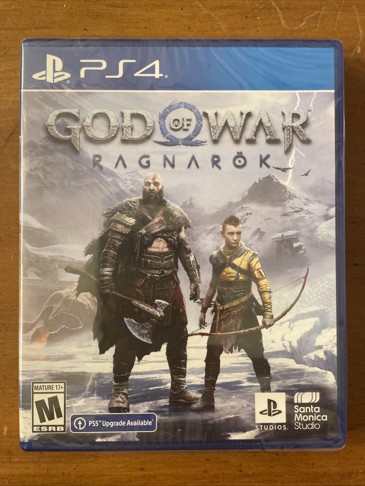 God Of War Ragnarok For Playstation 4 Brand New