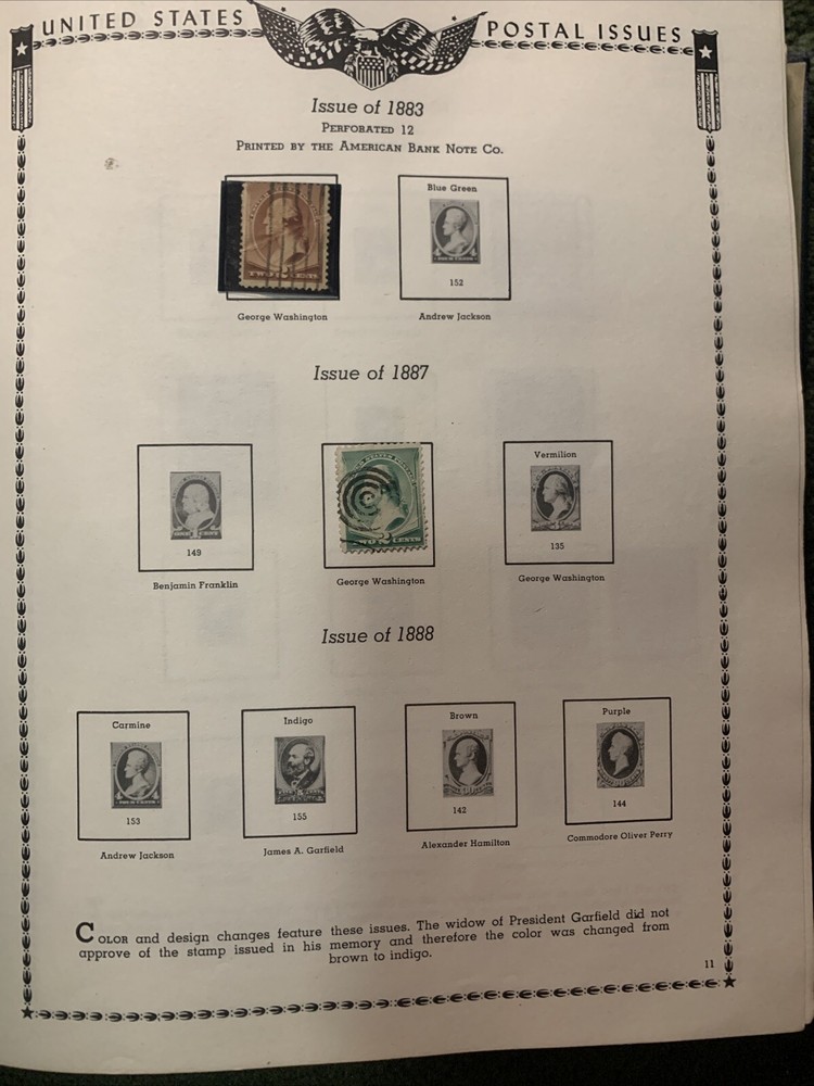 5 Pages US Large Accumulation Mixed Condition Stamps on Various Album Pages