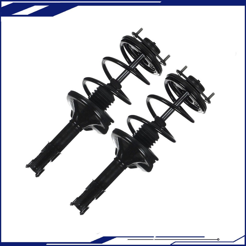 Pair Front Quick Complete Strut Coil Spring For 02-07 Mitsubishi Lancer 172142