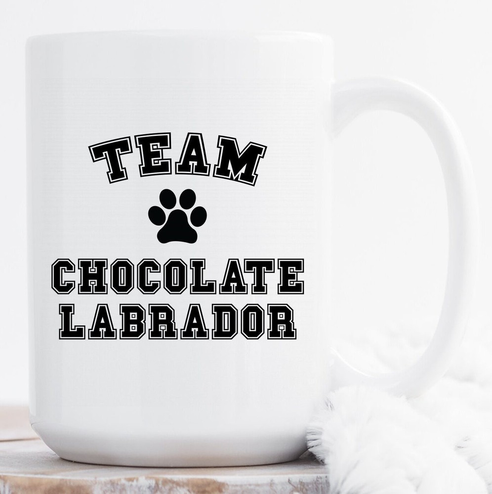 Funny Chocolate Lab Mug Gift for Lab Moms and Dads