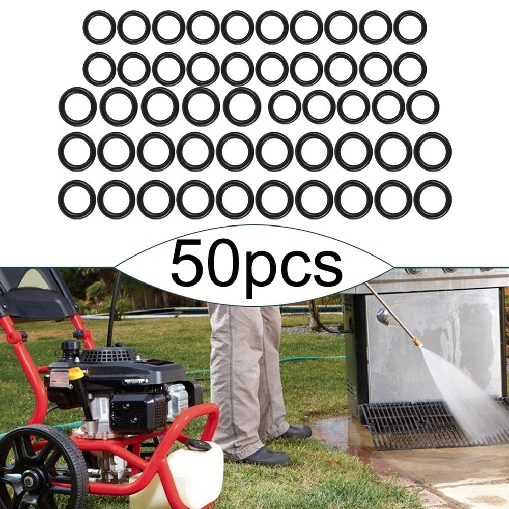 For High Pressure Washer Wands O-ring Washer 50 Pieces M22 Quick Coupler