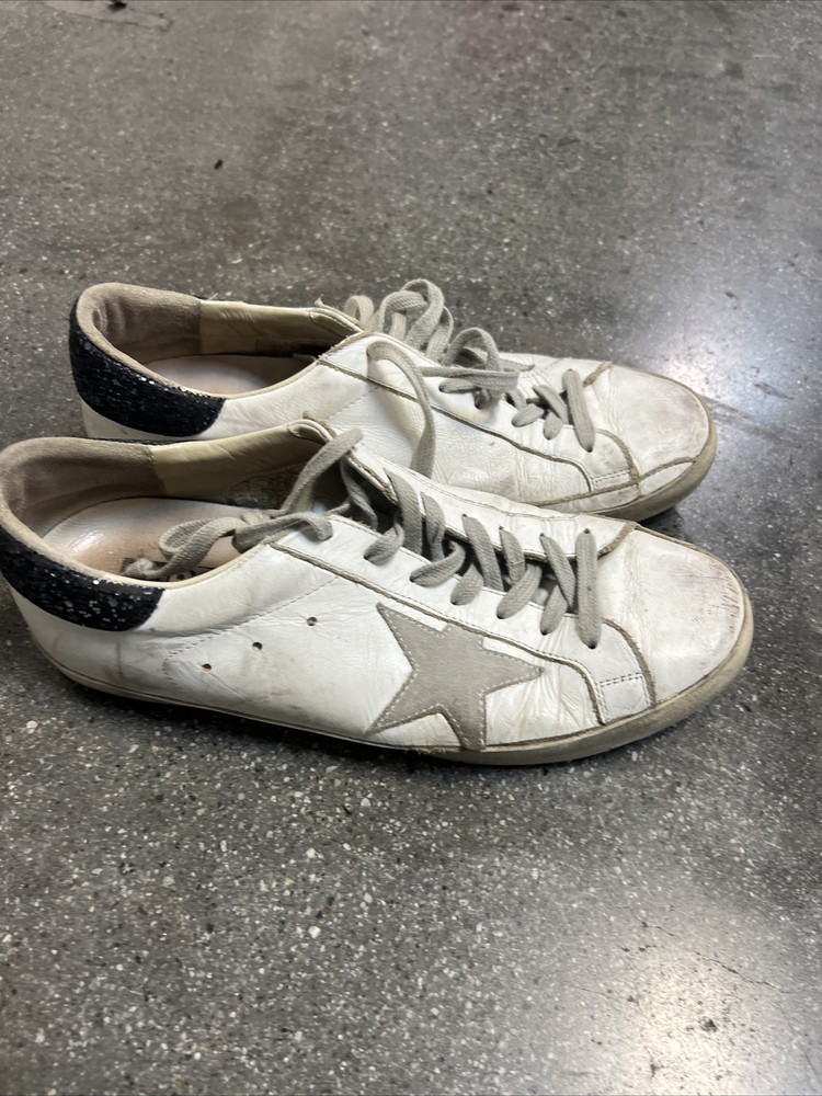 GOLDEN GOOSE GGDB SUPERSTAR White Leather EU:41 US:8  Sneakers