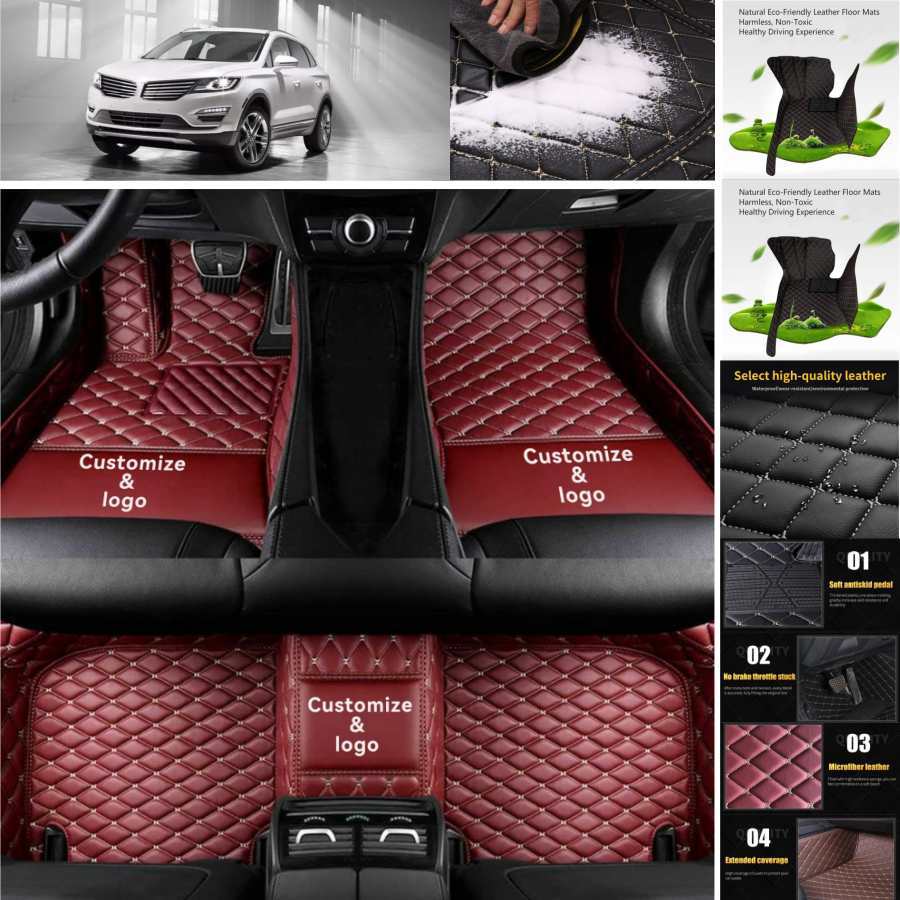 Lincoln Navigator Luxury Waterproof Floor Mats & Cargo Liner Custom Fit