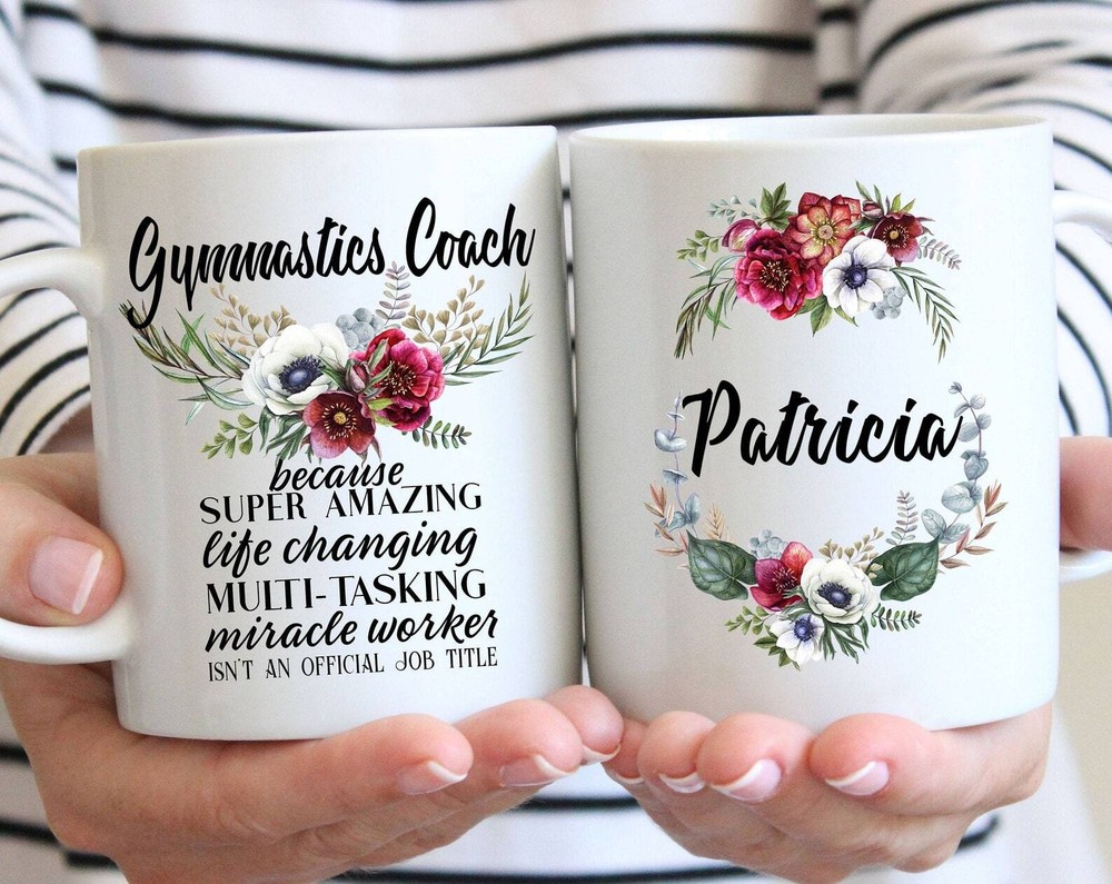 Personalized Gymnastic Coach Gift For Women L Thank You Appreciation Birthday