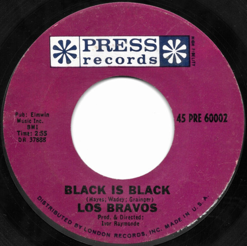Los Bravos - Black Is Black / I Want A Name (7