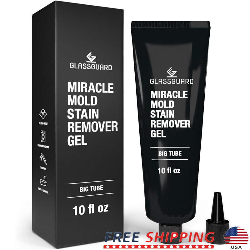 Miracle Mold Cleaner Gel for Kitchen Bathroom Tile Grout Shower Unscented 10oz