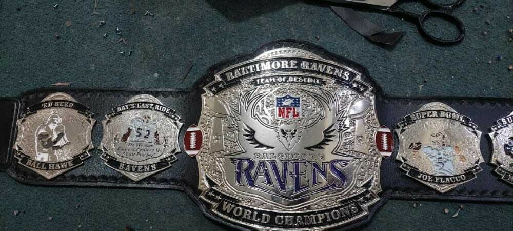 Baltimore Ravens Championship Belt