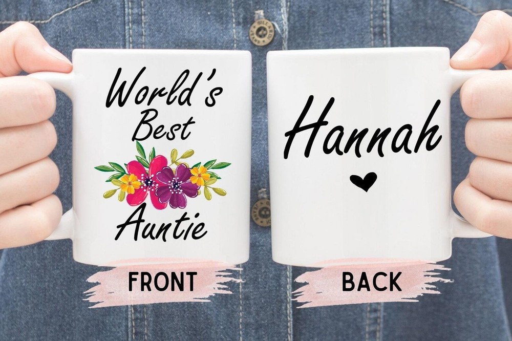World's Best Auntie Best Auntie Gift Gift For Aunt Mother's Day Gift Aunt Gift