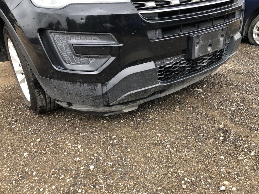 2016 2017 FORD EXPLORER Front Bumper Assembly G1 Black w/o Fog Lamps      905238