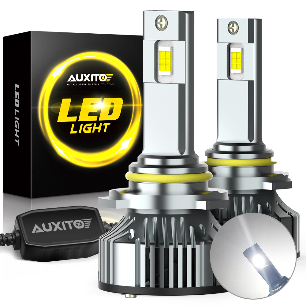 AUXITO 9005 HB3 LED Headlight Super Bright Bulbs Kit White 60000LM High/Low Beam