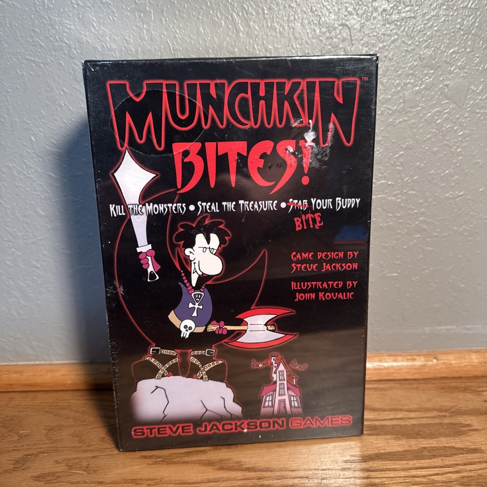 Munchkin Bites! (2004), SJG 1st Edition, New Sealed, Free Combined Shipping