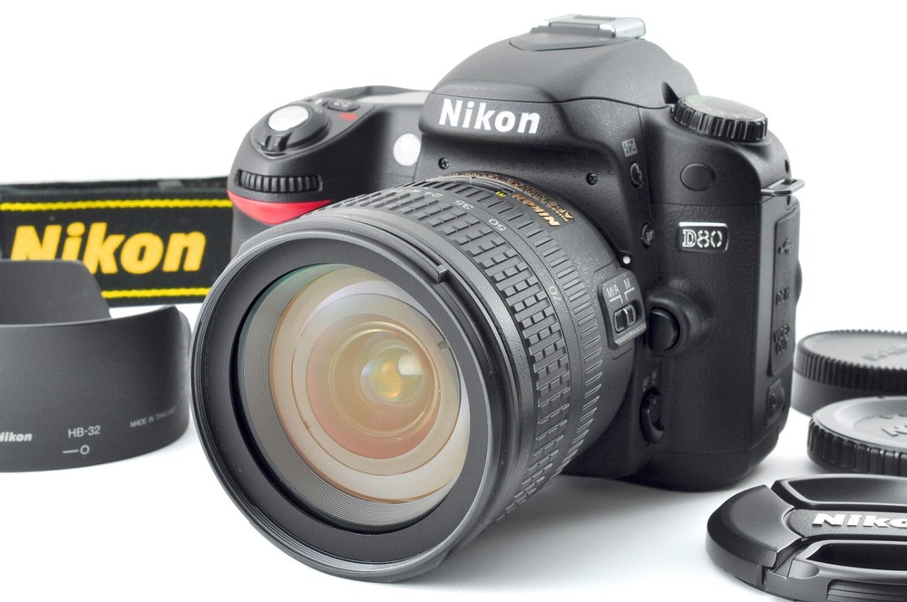Nikon D80 AF-S DX 18-70mm Zoom Lens Kit [Top-MINT 1365 Shots] 10.2MP DSLR Camera