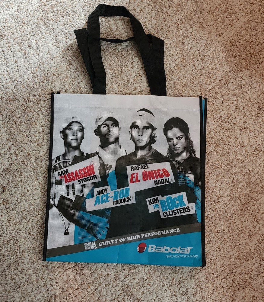 🎾 Babolat Tennis Serial Players Carrying Bag Rafael Nadal Andy Roddick Clijster