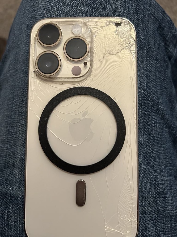 iPhone 14 Pro With Tik Tok. Just Has Some Damage Phone Works Fine