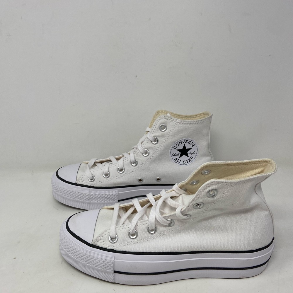Converse Chuck Taylor All Star Lift Hi Platform White/Black Women’s 7 560846F