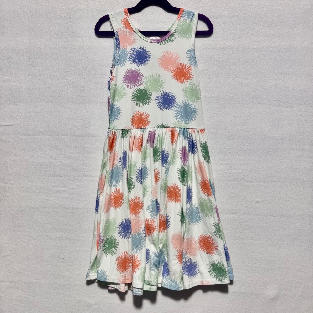DotDotSmile Girls Floral Tank Dress Size 8/10 NWT  