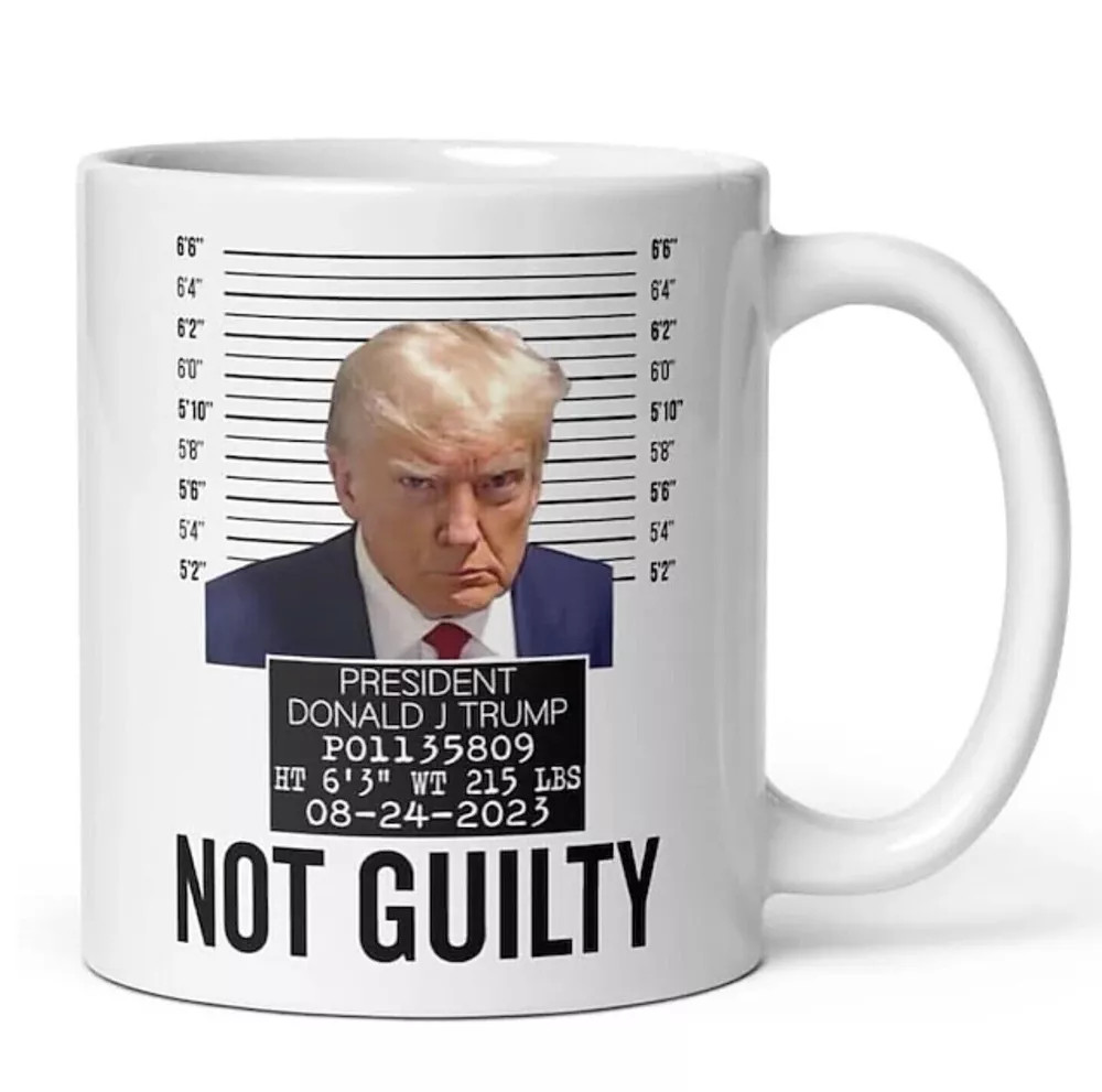 Donald Trump Not Guilty - Coffee Cup - MixNMatch Sale - 11oz or 15oz Mug