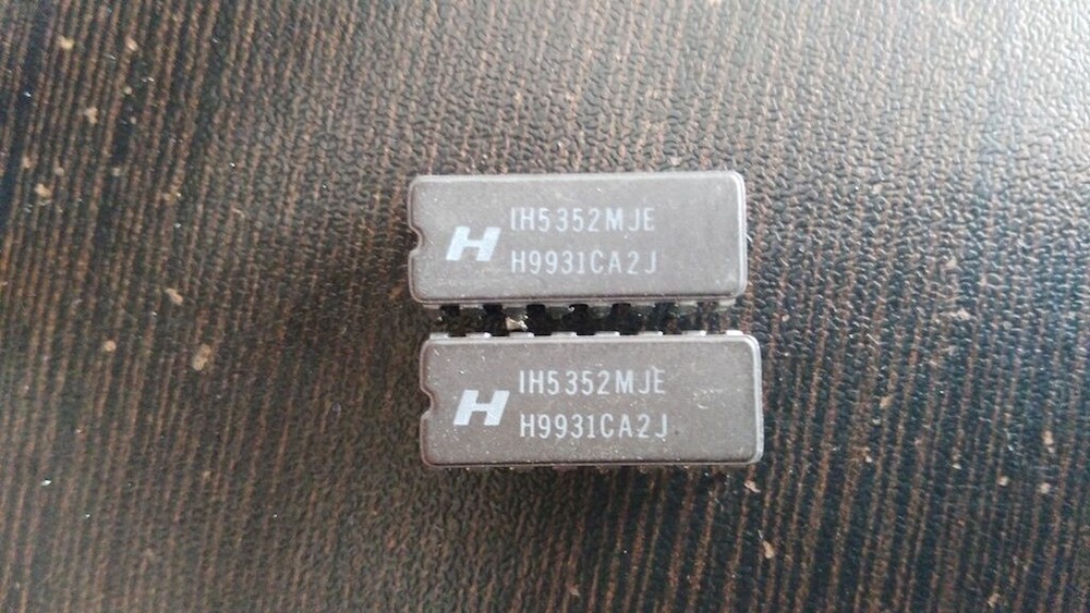 IH5352MJE/883 IH5352MJE Dual/Quad RF/Video SWITCH IC CDIP16 x 1pc #F22