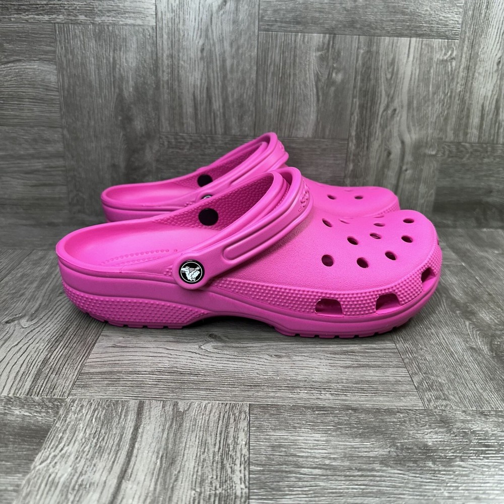 CROCS Classic Women's size 11 Hot Pink Sandals