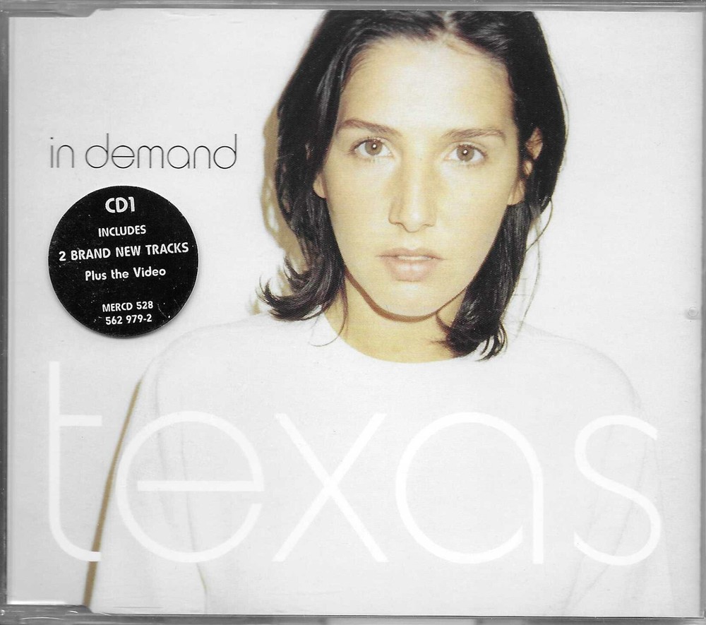 Sharleen Spiteri TEXAS In demand 2 UNRELEASED & VIDEO CD single SEALED USA seler