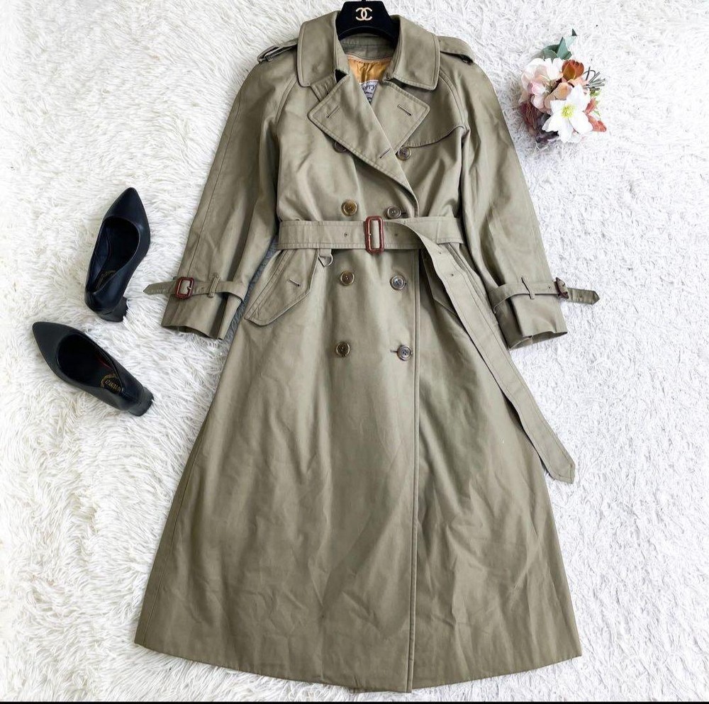 Kiwami Burberry Trench Coat With Liner Women'S