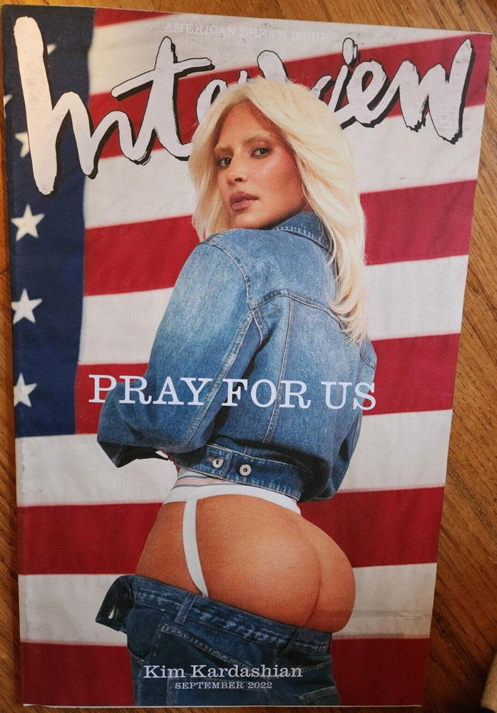 September 2022 Issue #544 INTERVIEW Magazine Kim Kardashian American Dream Issue