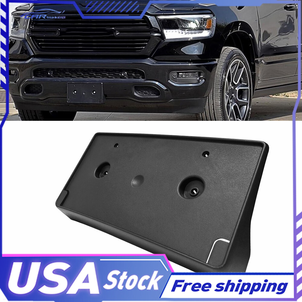Custom Front License Plate Bracket for 2019-2022 Ram 1500 CH1068151 68274215AE