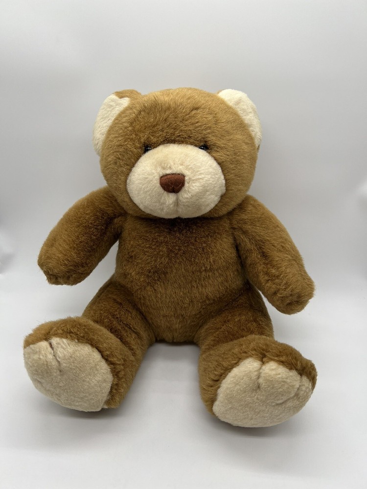 Build A Bear Workshop Vintage Light Brown Bear Stuffed Animal Plush 14