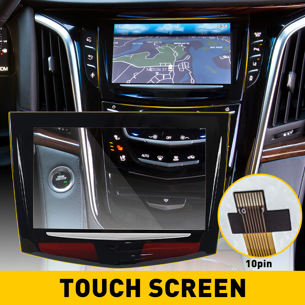 Touch Screen Display for 18-21 Cadillac ATS SRX CTS XTS CTS-V Escalade in Black and Red