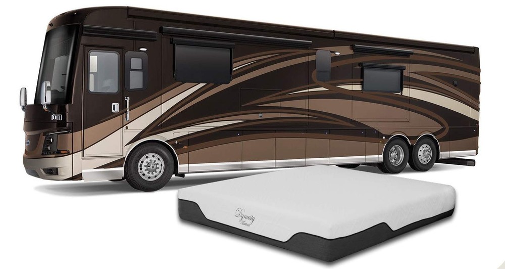 DynastyMattress RV Queen Mattress 8-Inch CoolBreeze Medium-FirmGel Memory-Foa...