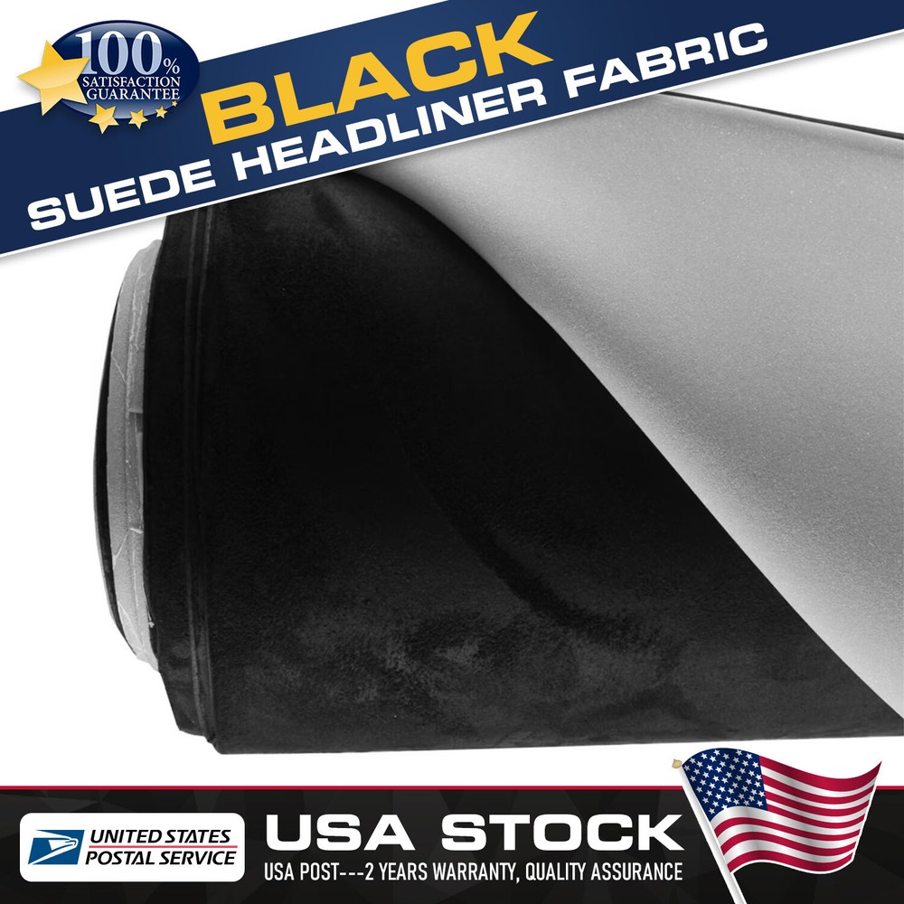 Headliner Material Suede Fabric Foam Backing For Automotive Roof lining Replace