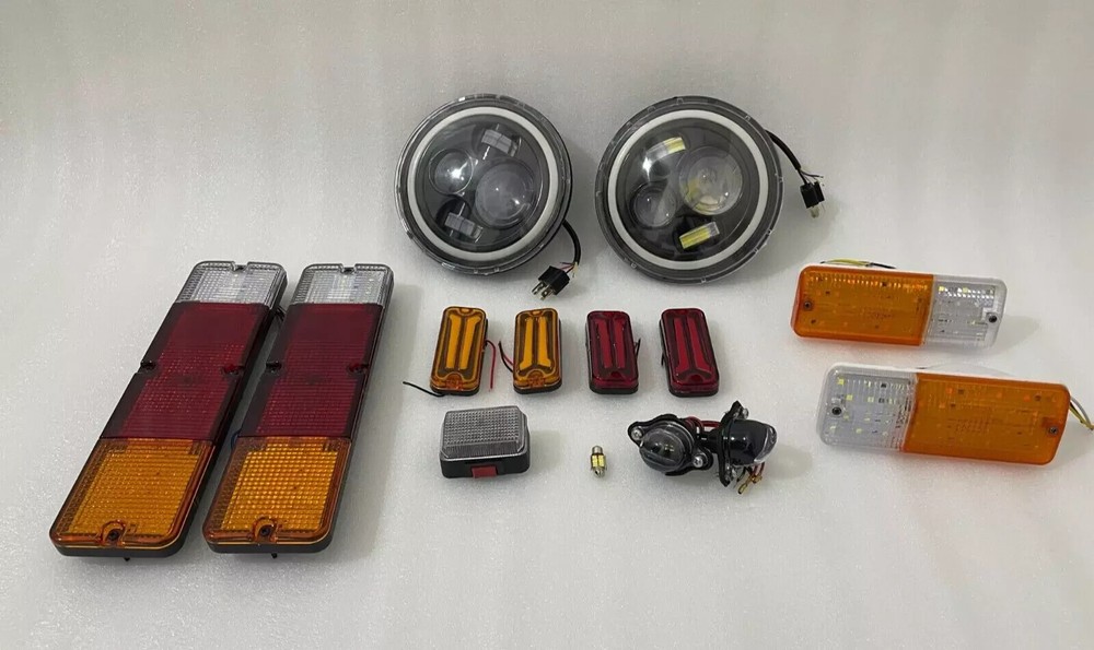 COMPLETE LED LIGHT SET With LED HEADLIGHT TAIL LIGH SUZUKI SAMURAI SIERRA JIMNY