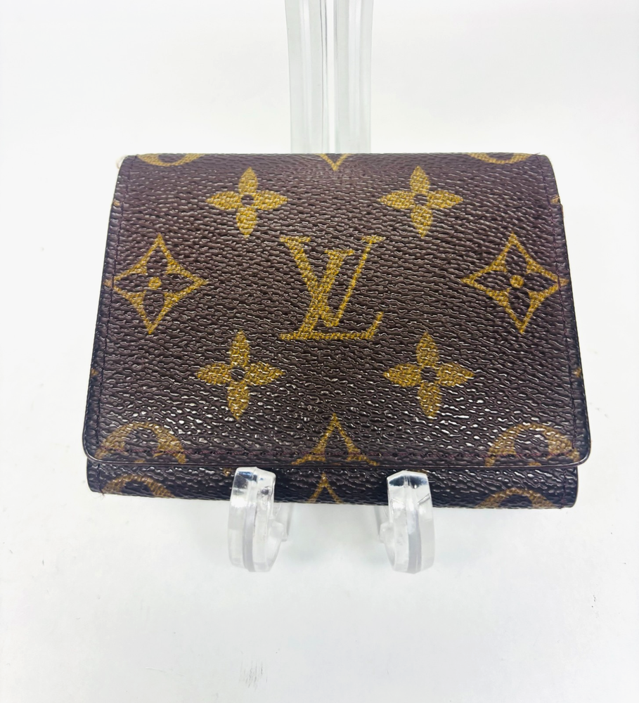 Auth Louis Vuitton Envelope Carte de Visite Card Case m62920 japan