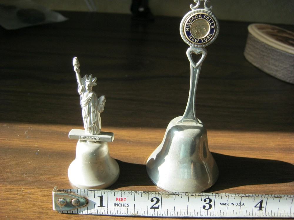 Small Bells featuring Niagra Falls and Statue of Liberty