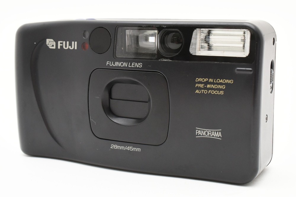 NEAR MINT Fuji Cardia Travel Mini Dual-P 35mm Point & Shoot Film Camera from Japan