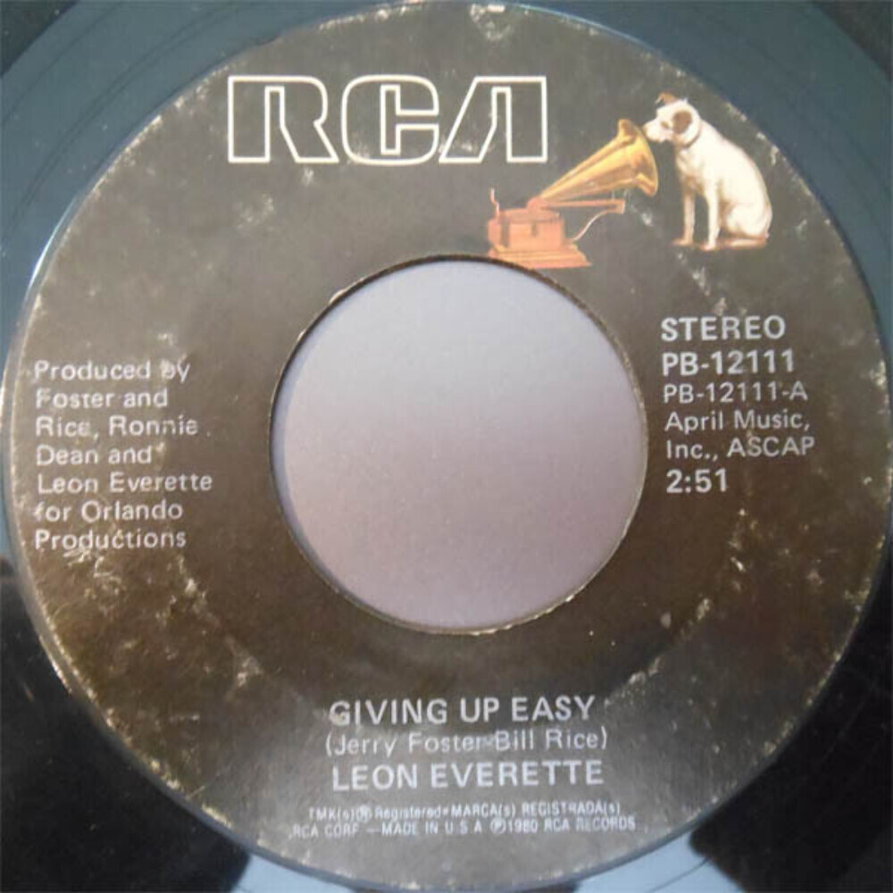 Leon Everette - Giving Up Easy (7