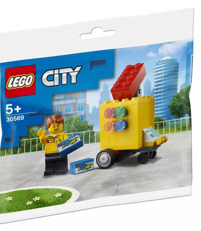 LEGO City 30569 Polybag Sealed Pop-Up Store Stand Mini Build