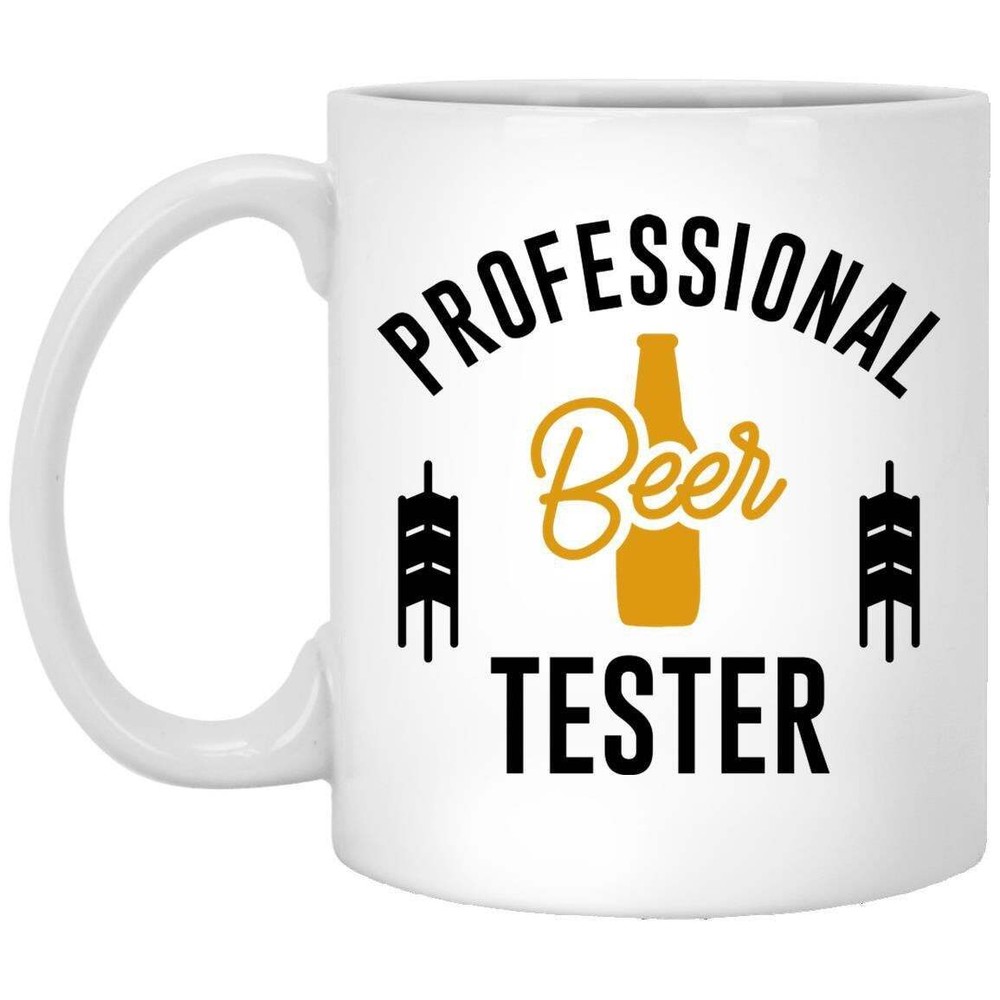 Professional Beer Tester Beer Mug Gift Funny Beer Mug Coffee Mug Gifts For Him