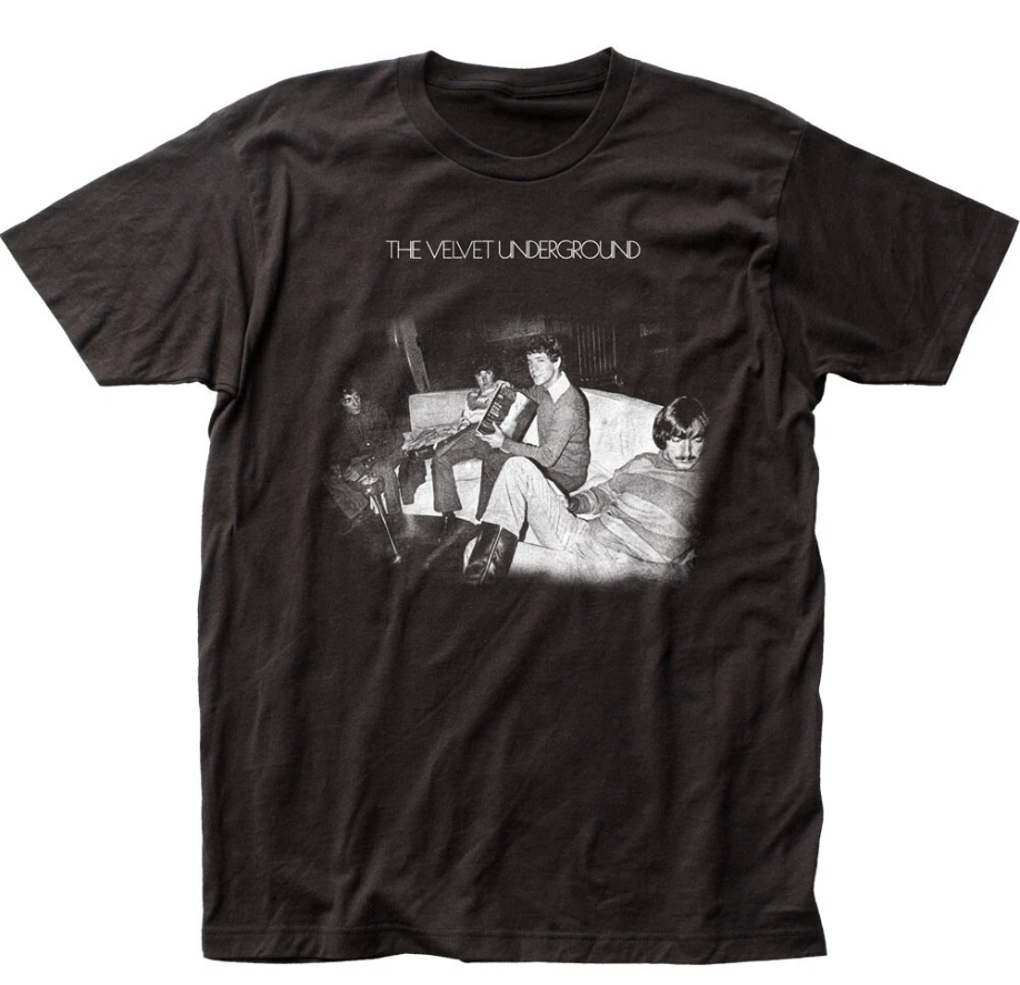 Velvet Underground White Light White Heat T Shirt Mens Classic Band Tee Of White