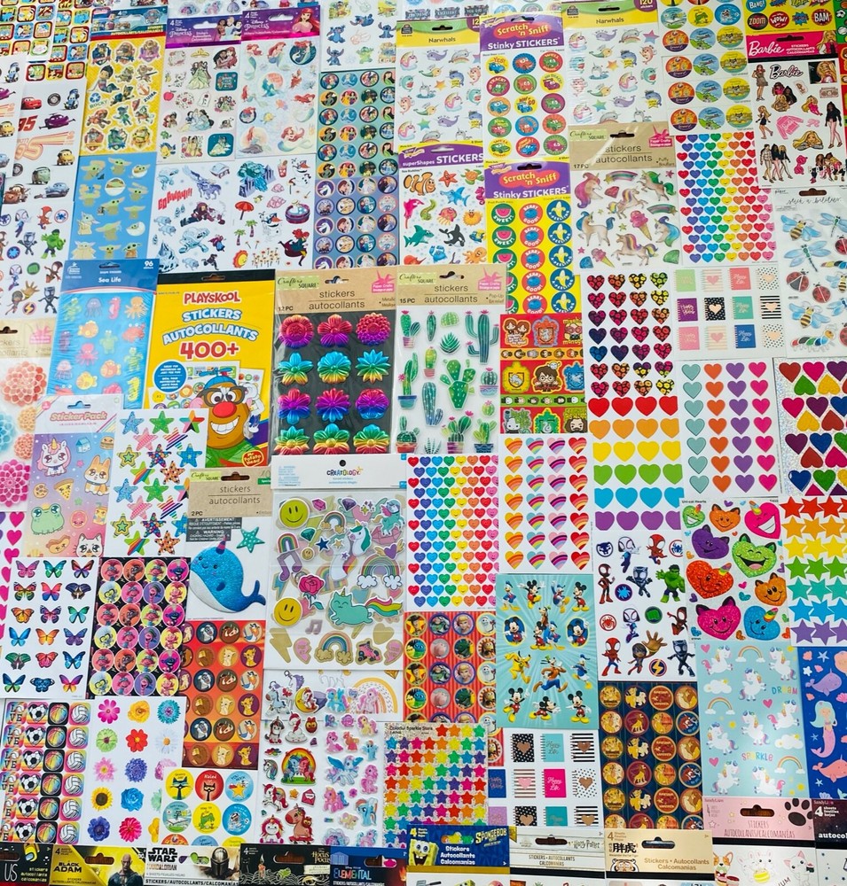 Creative Memories Sticker Bundle - 1289 Stickers by K & Co, Sandylion, Jolee's Boutique