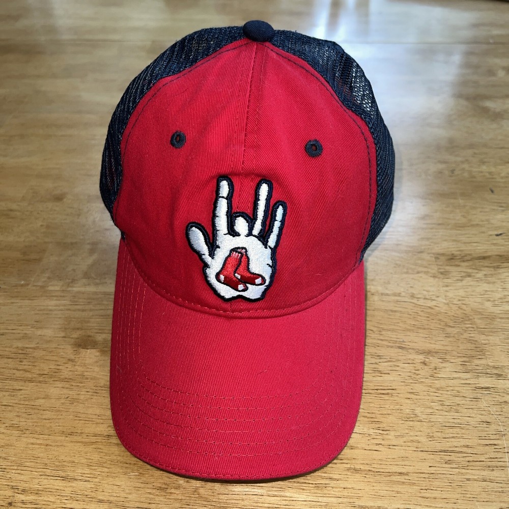 SGA JERRY GARCIA Boston Red Sox (Adjustable Snap Back) Mesh Cap GRATEFUL DEAD