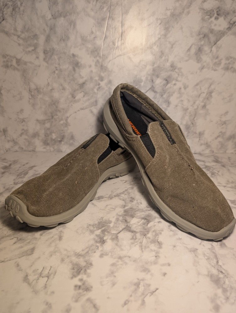 Merrell Men Slip On Loafers Sz 10 Air Cushion Comfort Casual Shoes