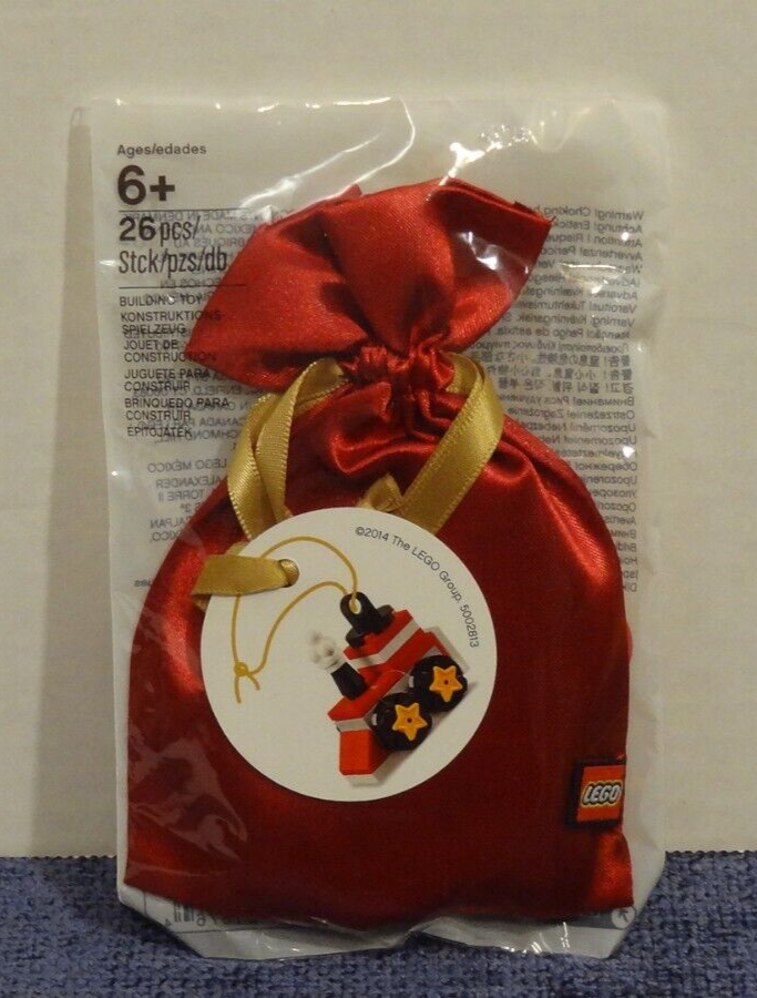 LEGO Christmas Train Ornament 5002813 New Sealed Holiday Decor-image